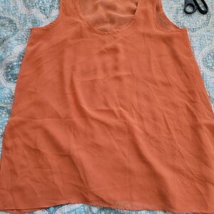 Women's Sleeveless Top in Orange